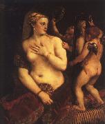  Titian Venus with a Mirror china oil painting reproduction